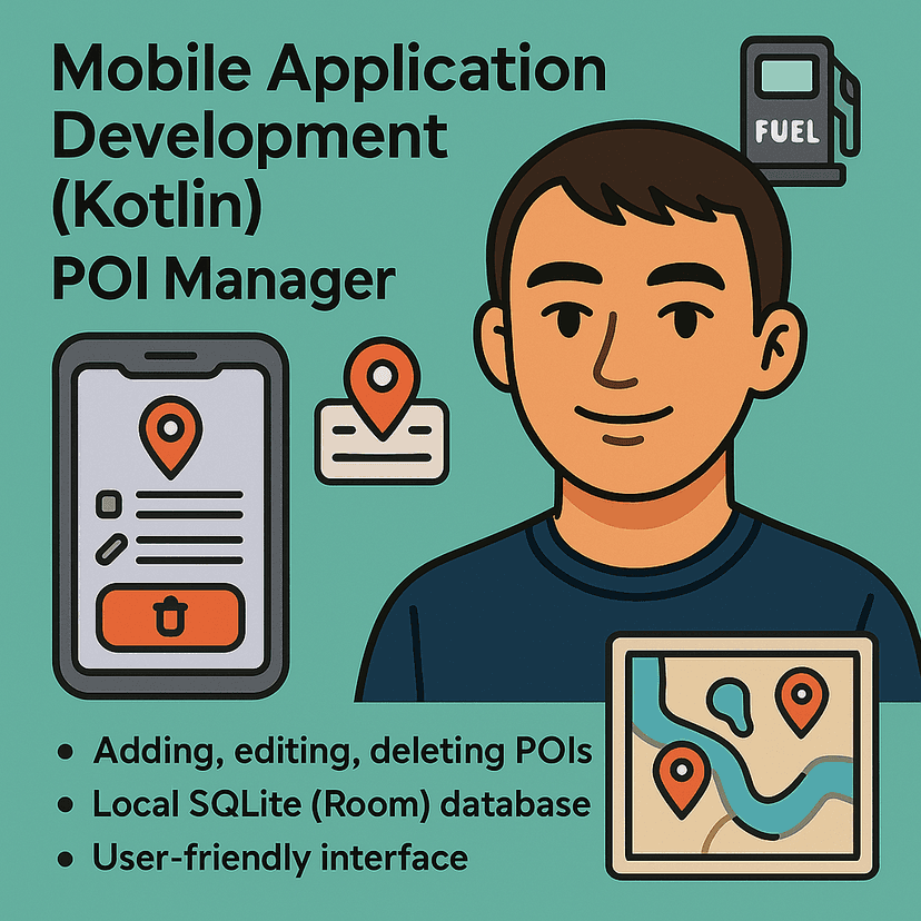 Mobile Application Development (Kotlin) - POI Manager